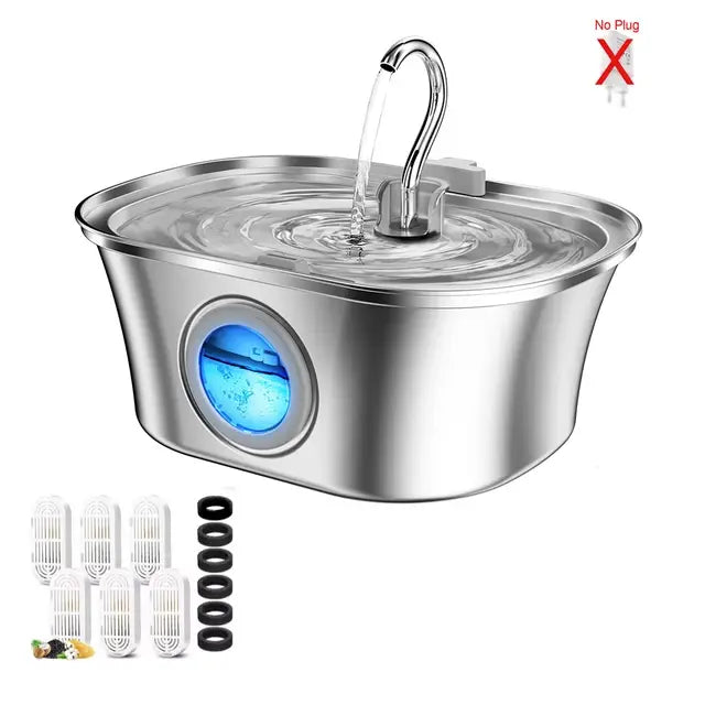 Pawspring™ - Stainless Steel Pet Fountain™