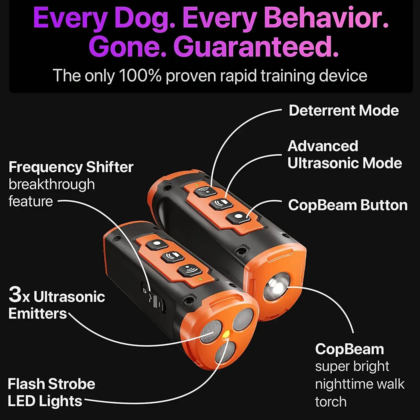 TrainingPaws - Ultrasonic Pet Training and Deterrent