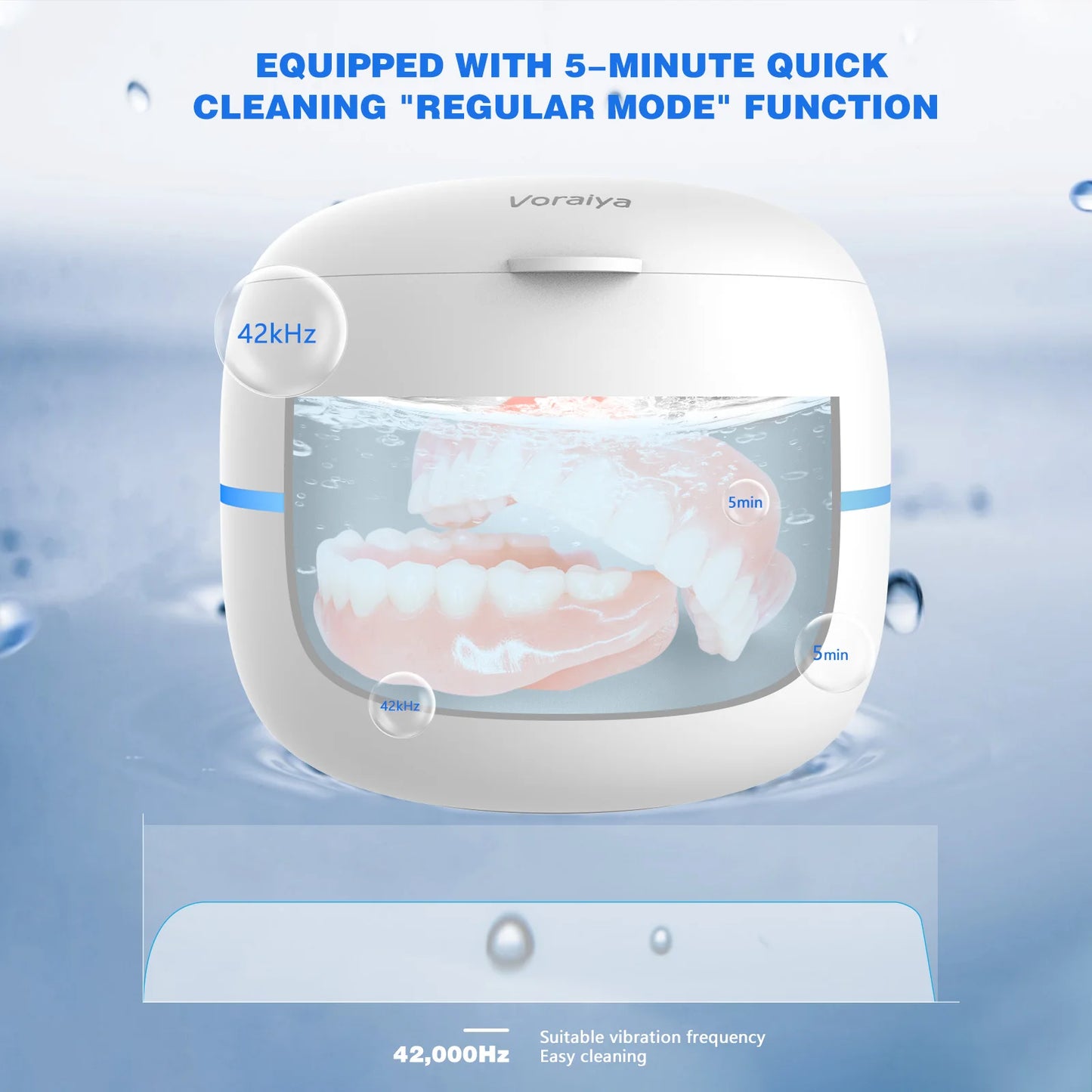 FreshRetain - Ultrasonic Cleaner Dental Cleaning Kit