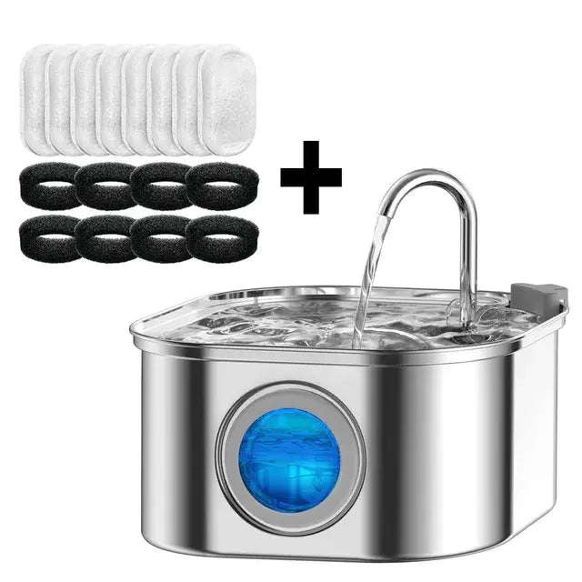 Pawspring™ - Stainless Steel Pet Fountain™