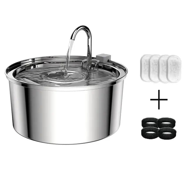 Pawspring™ - Stainless Steel Pet Fountain™
